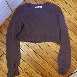 BCBG cropped sweater